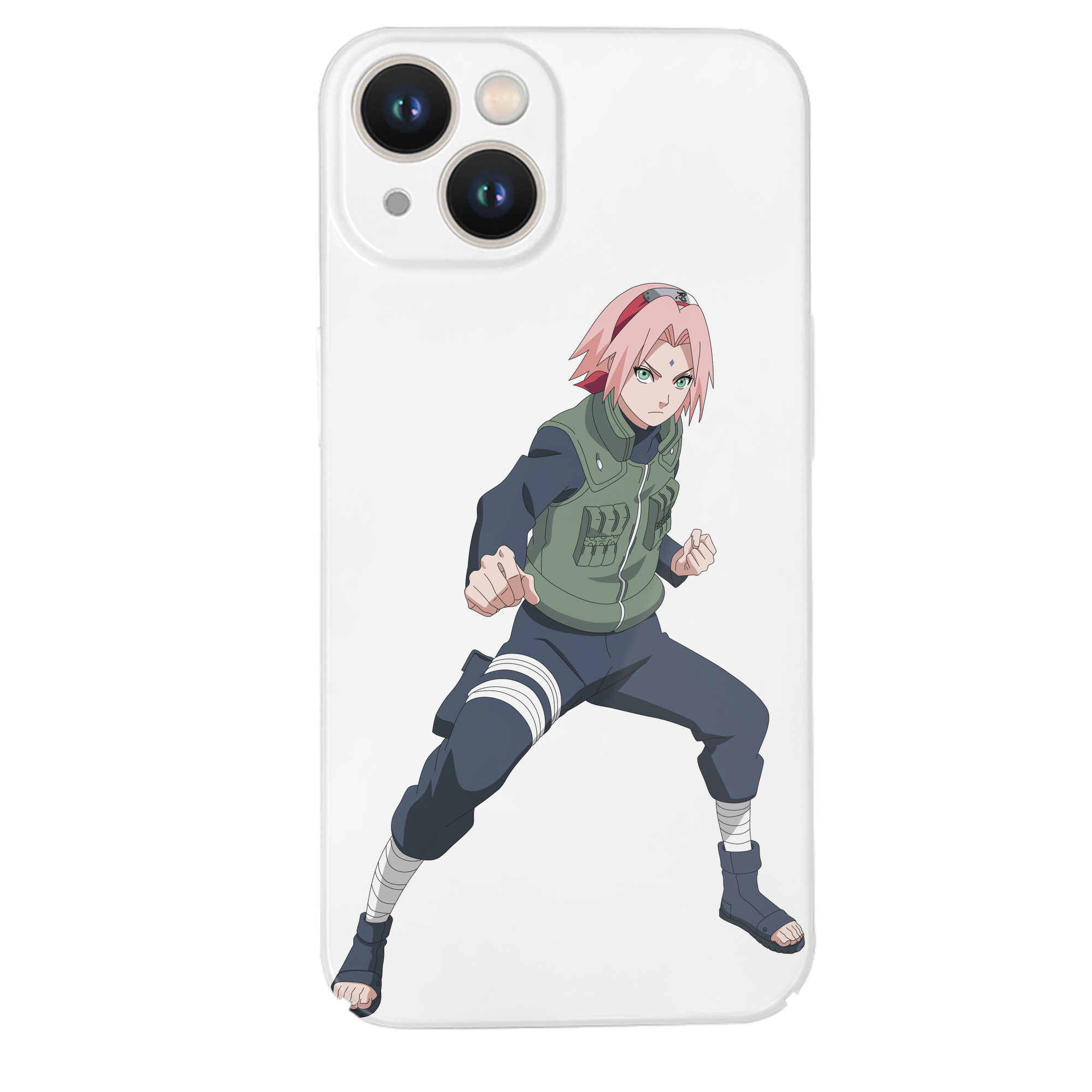 （画像用） NARUTO -ナルト- 春野サクラ Haruno Sakura 【iPhone 14シリーズ対応】ハードケース